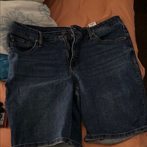 G/FORE Dark Blue Jean Shorts